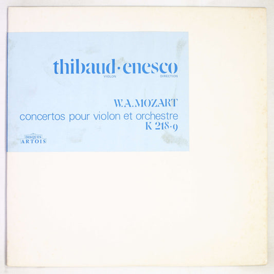 ティボー,エネスコ / モーツァルト:ヴァイオリン協奏曲
