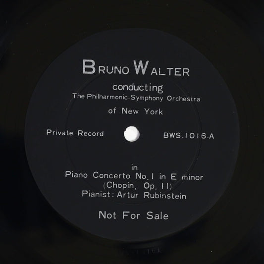 ホロヴィッツ,ルービンシュタイン,ブルーノ・ワルター,NYP / チャイコフスキー,ショパン:ピアノ協奏曲第1番