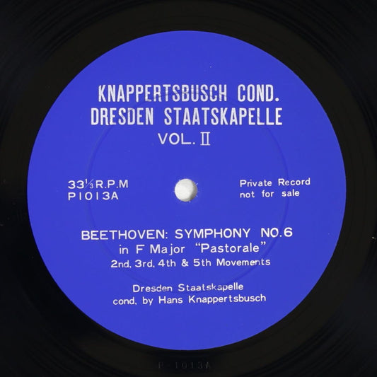 クナッパーツブッシュ,ドレスデン・シュターツカペレ / ベートーヴェン:交響曲第5番 全曲,第6番(抜)