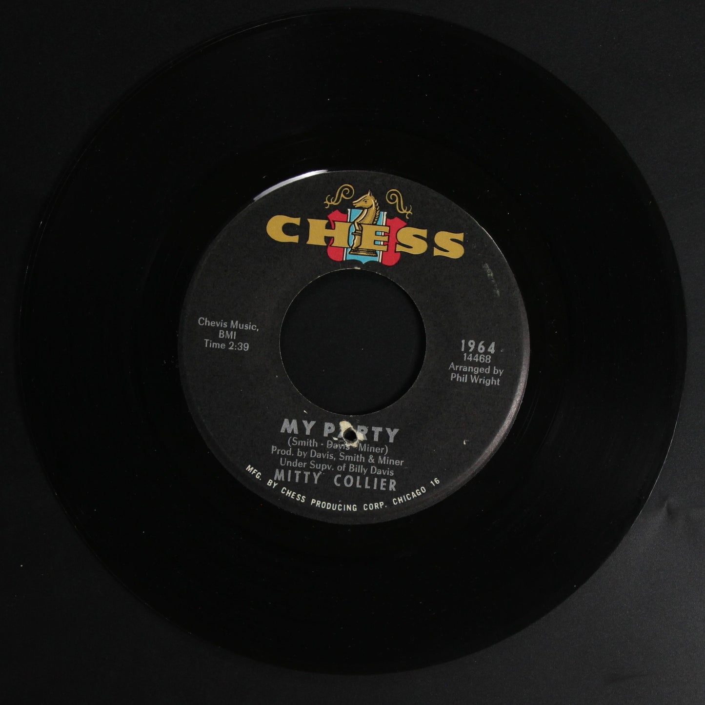 MITTY COLLIER / MY PARTY / I'M SATISFIED