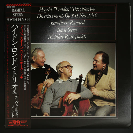 ランパル,スターン,ロストロポーヴィチ / ハイドン:ロンドン・トリオ,ディヴェルティメント