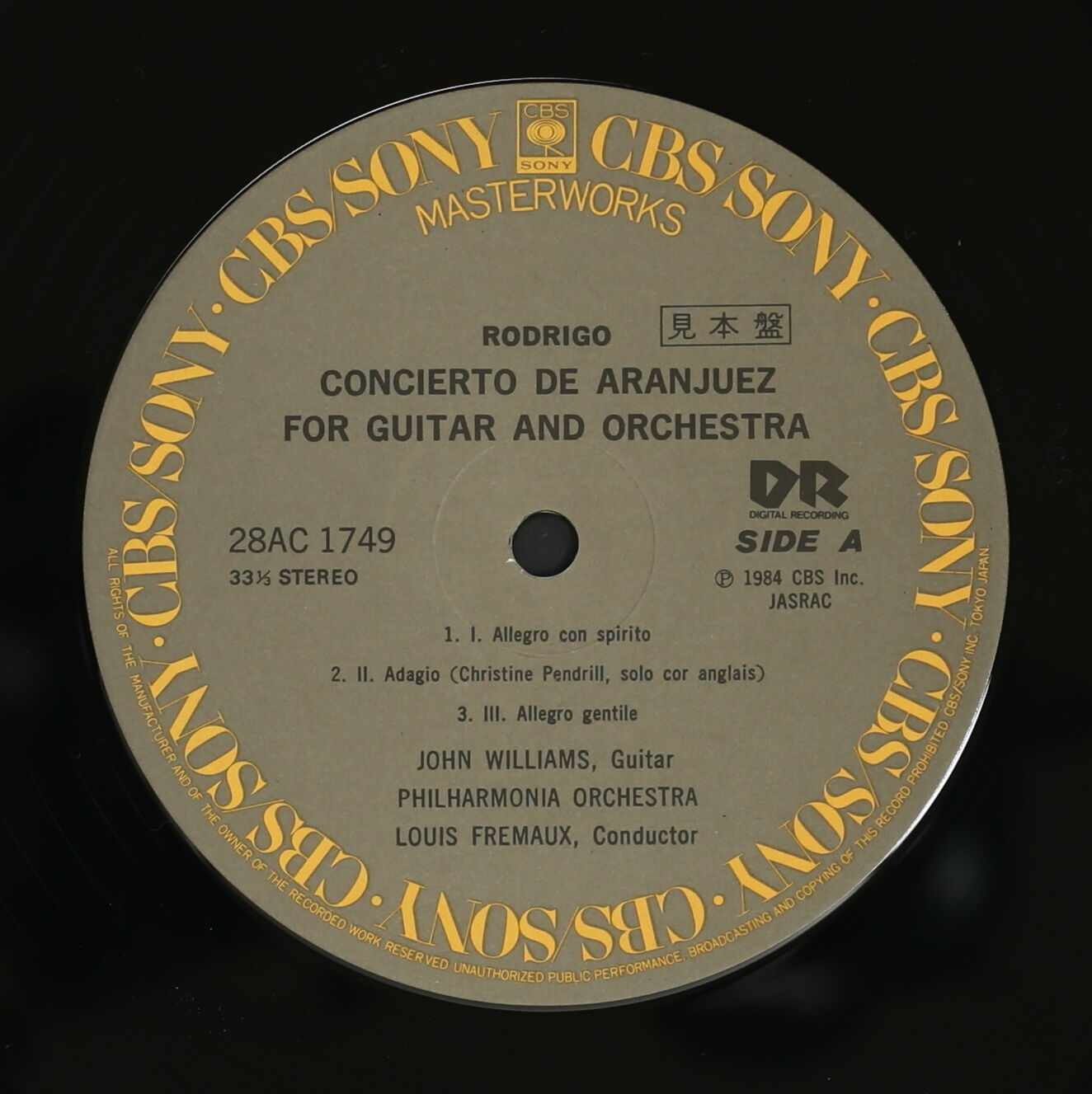 ジョン・ウィリアムス,ルイ・フレモー / ロドリーゴ:アランフェス協奏曲