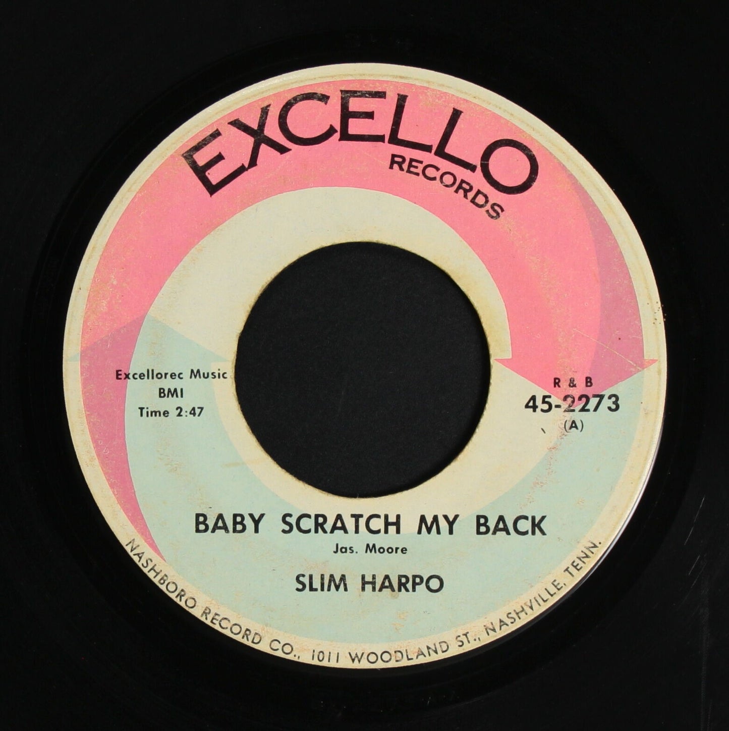 SLIM HARPO / BABY SCRATCH MY BACK / I'M GONNA MISS YOU (LIKE THE DEVIL)