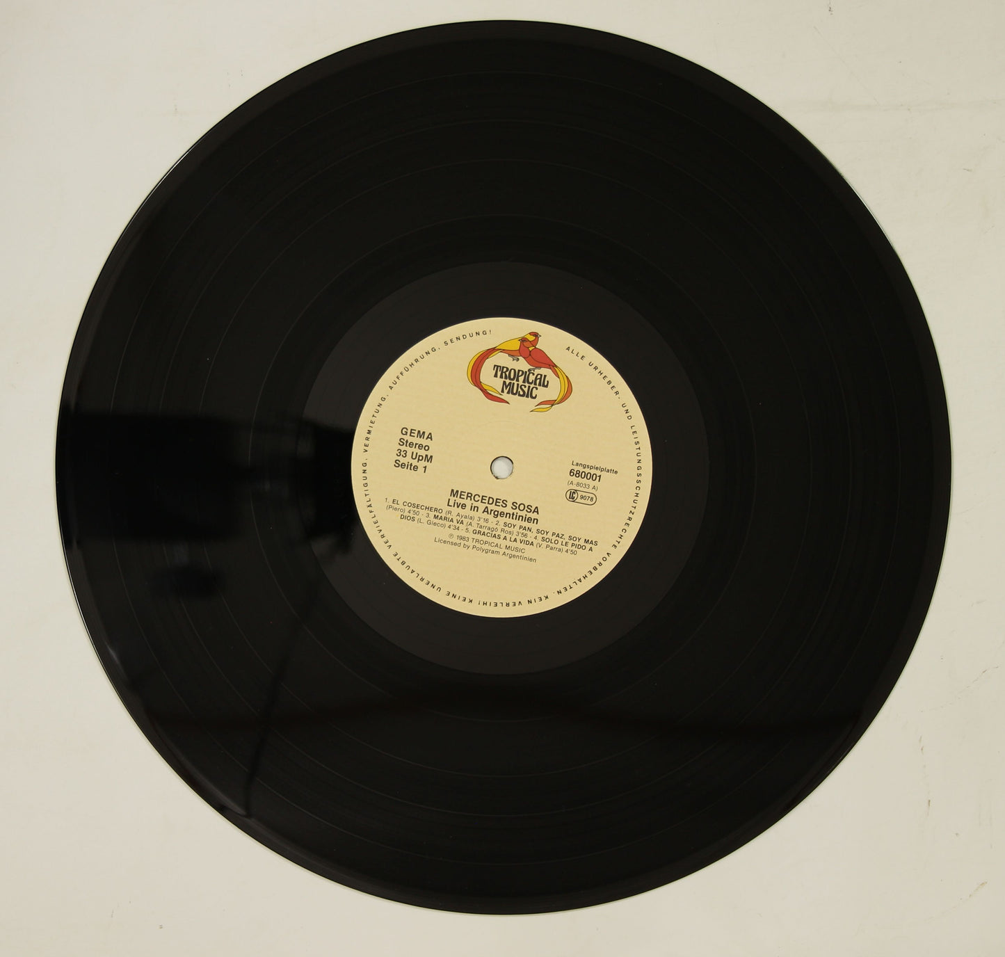 MERCEDES SOSA / LIVE IN ARGENTINIEN