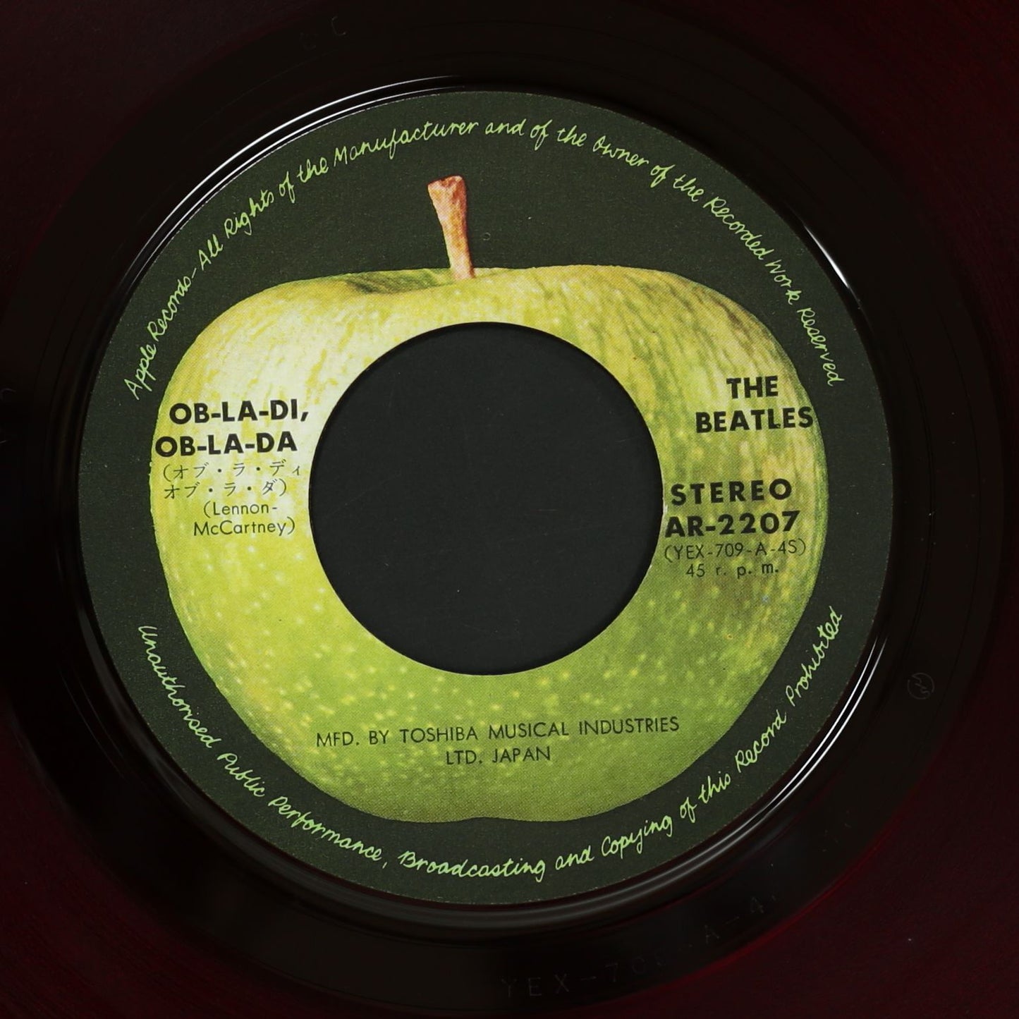 ビートルズ THE BEATLES / オブ・ラ・ディ, オブ・ラ・ダ OB-LA-DI, OB-LA-DA