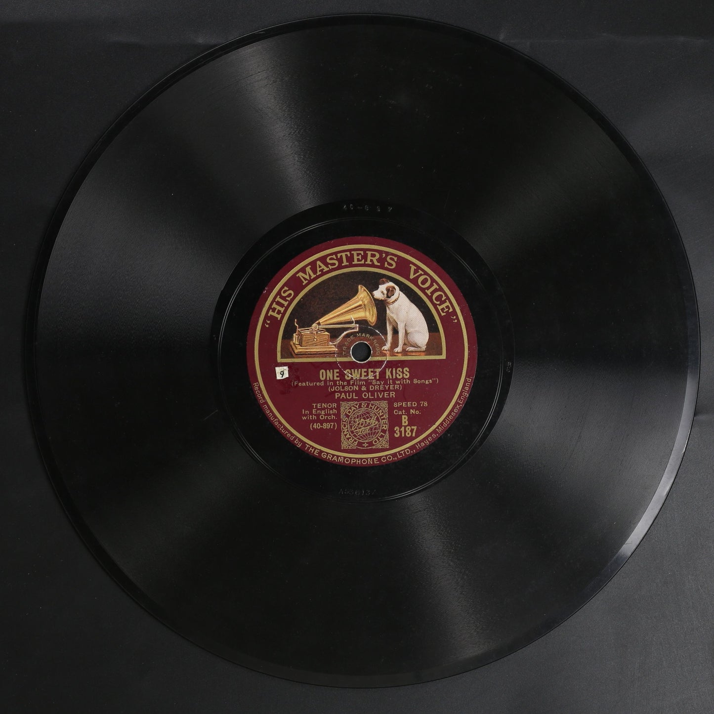 PAUL OLIVER / WHEN YOU COME TO THE END OF THE DAY,ONE SWEET KISS