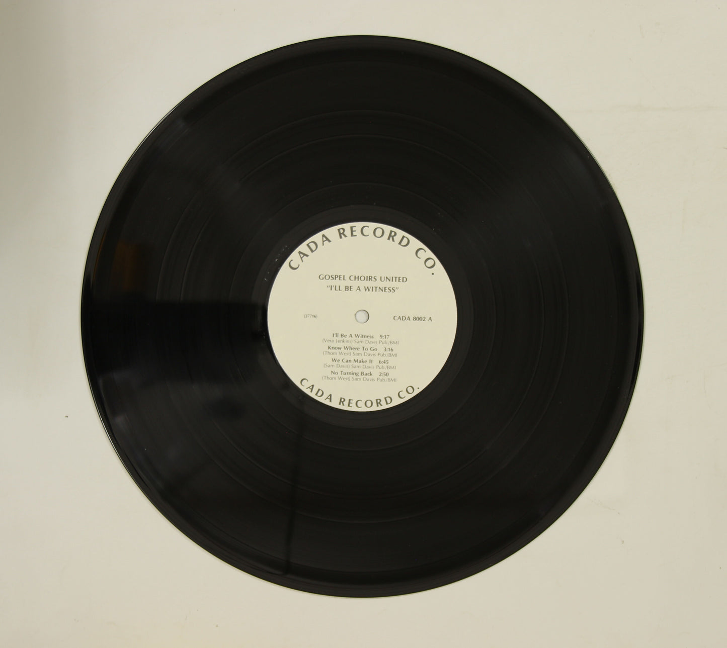 GOSPEL CHOIRS UNITED / I'LL BE A WITNESS