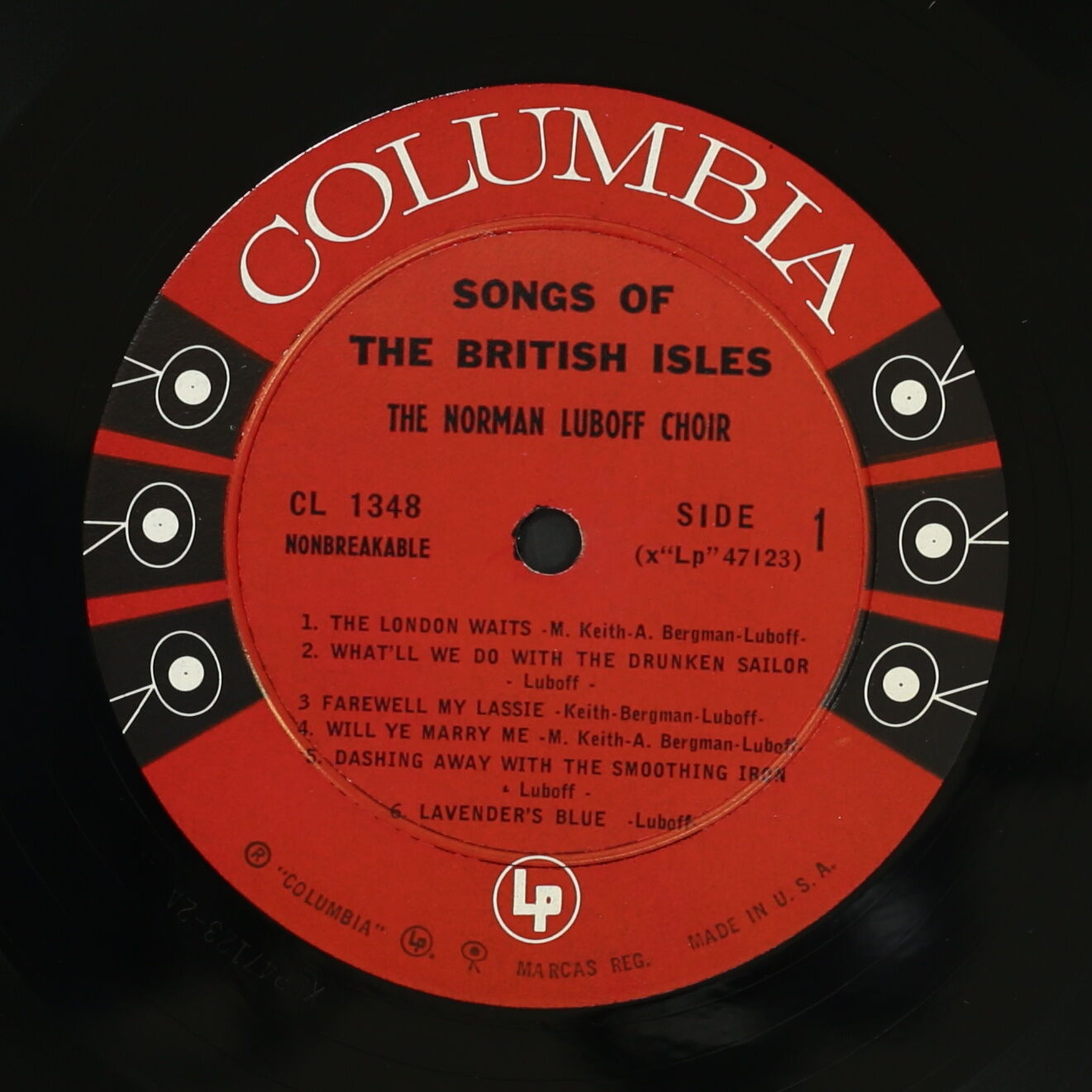 ノーマン・ルボフ合唱団 NORMAN LUBOFF CHOIR / SONGS OF THE BRITISH ISLES