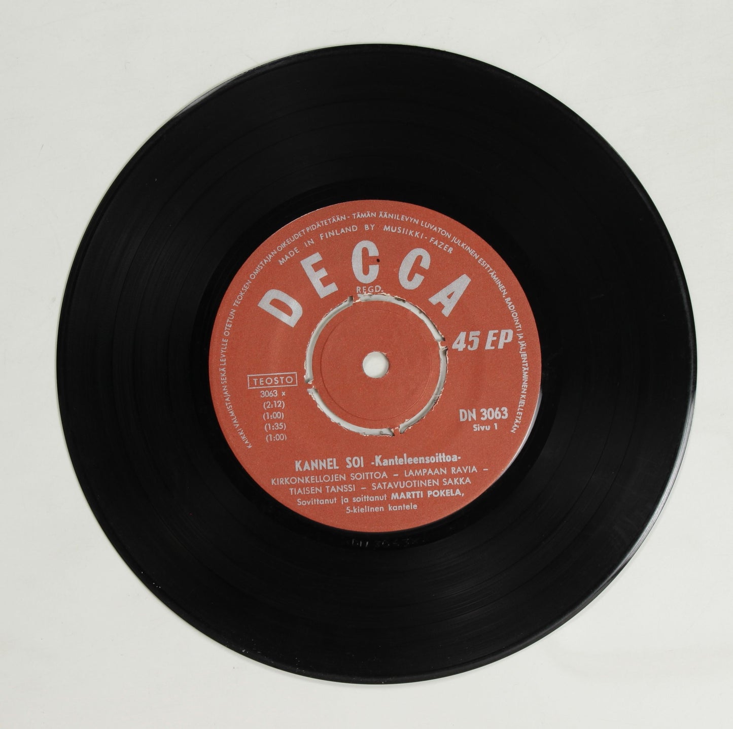 MARTTI POKELA / MUSIC FROM THE KANTELE