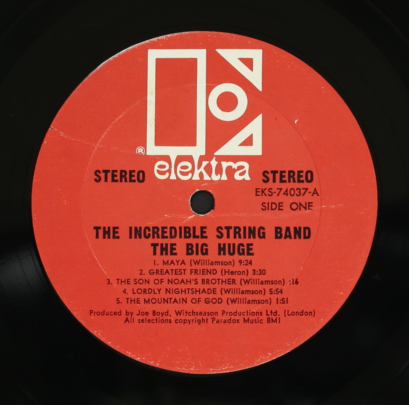 THE INCREDIBLE STRING BAND / THE BIG HUGE