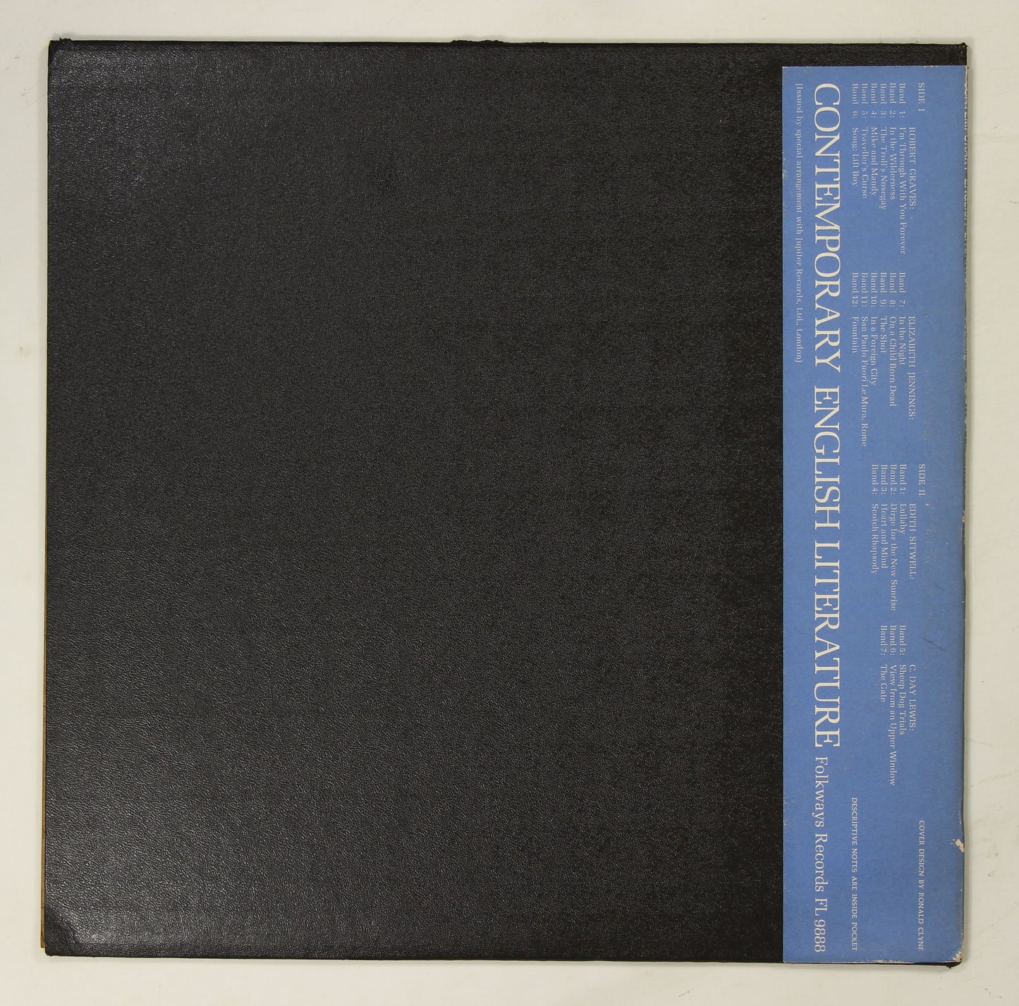 ELIZABETH JENNINGS, EDITH SITWELL他 / CONTEMPORARY ENGLISH LITERATURE VOL.1