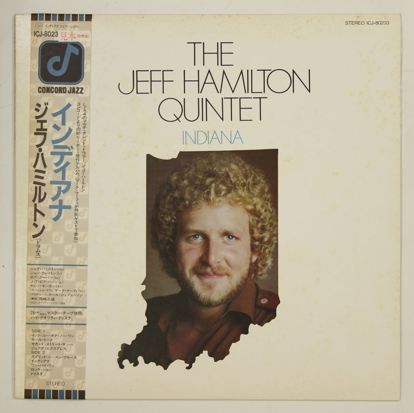Jeff Hamilton ジェフ・ハミルトン / Indiana インディアナ