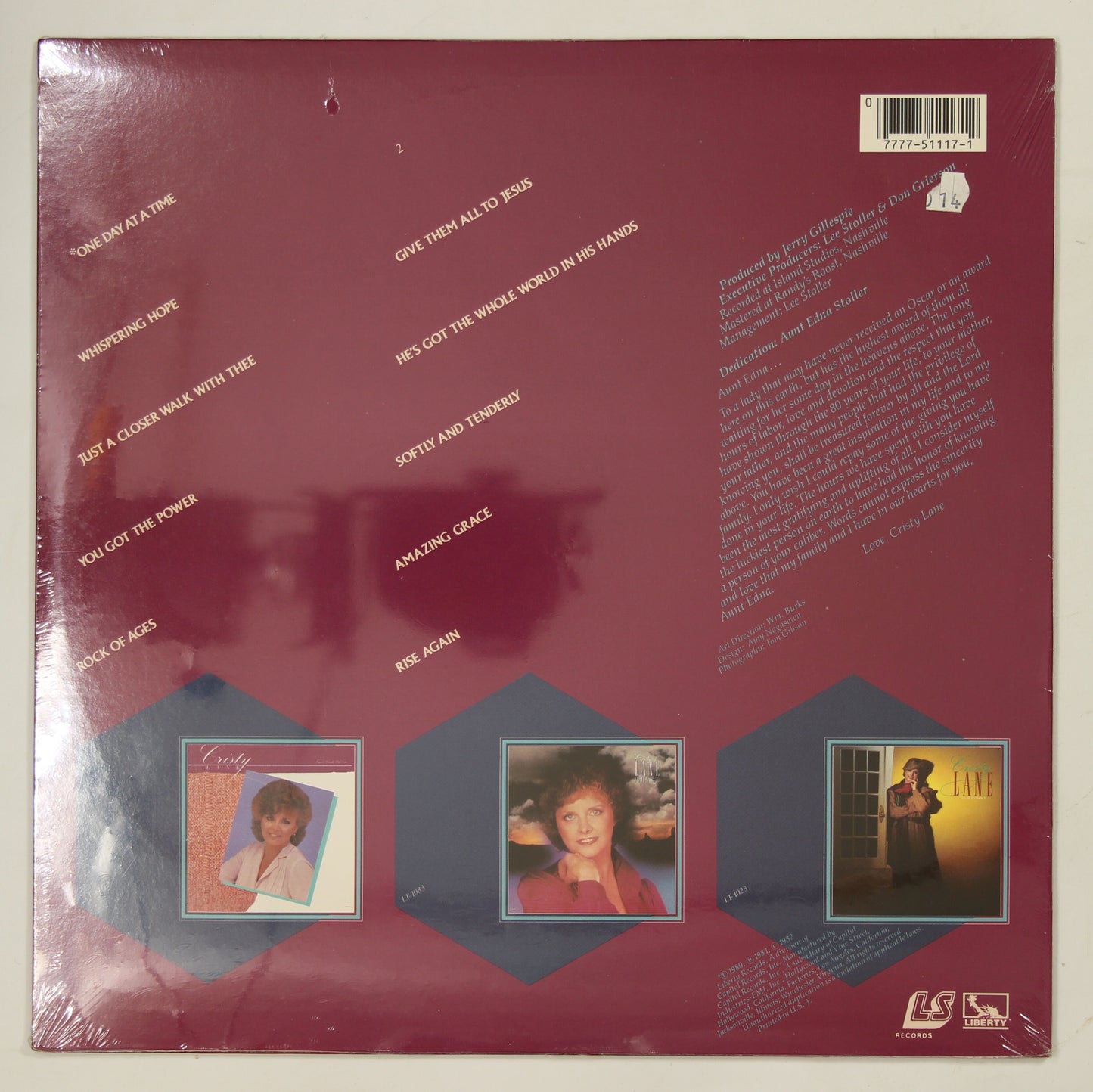 CRISTY LANE / AMAZING GRACE