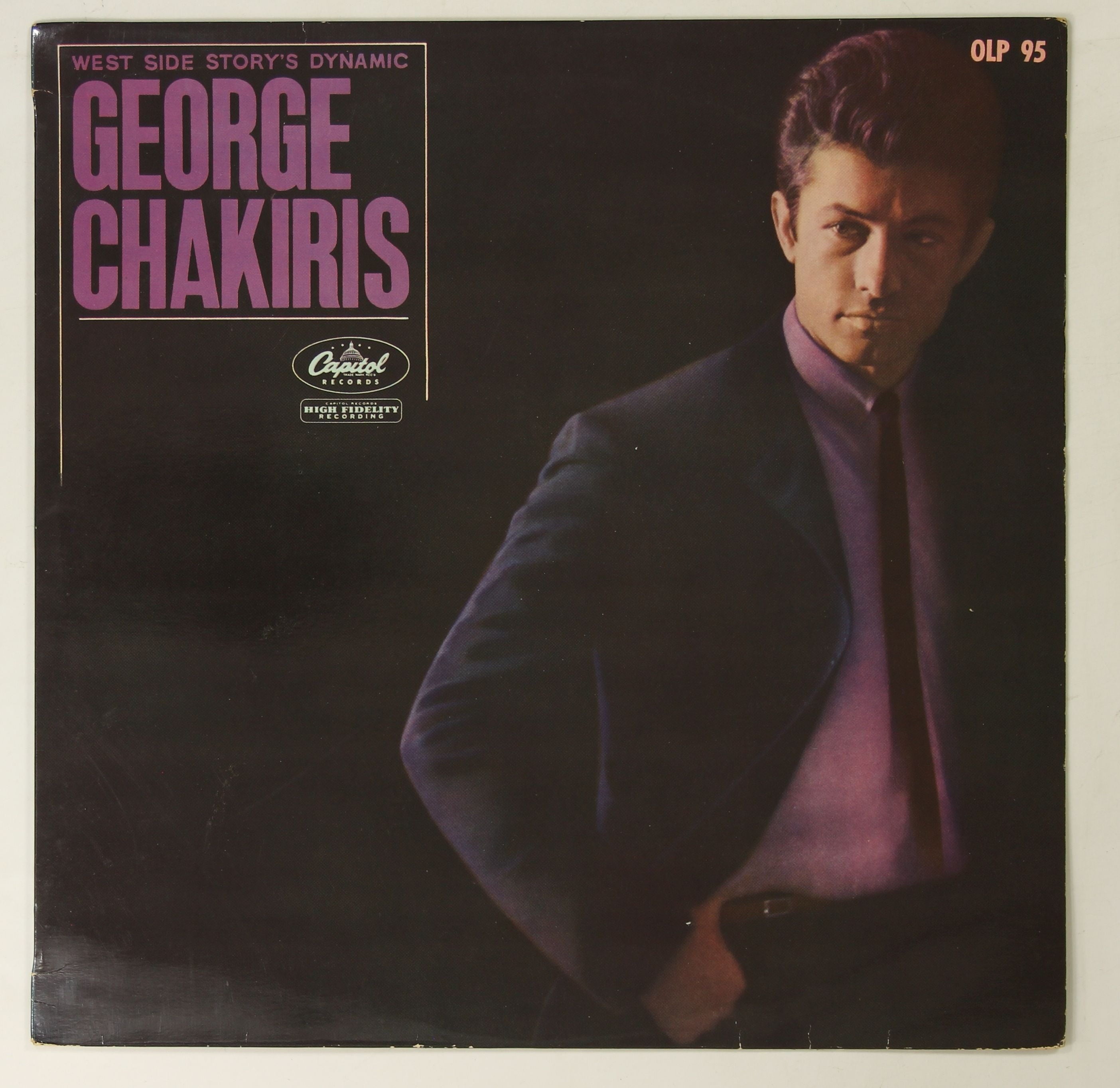 ジョージ・チャキリス　GEORGE CHAKIRIS　ツアーパンフ　1968年　ロナード/キャシー/ヴィッキー/ローレンス　昭和レトロ /PU