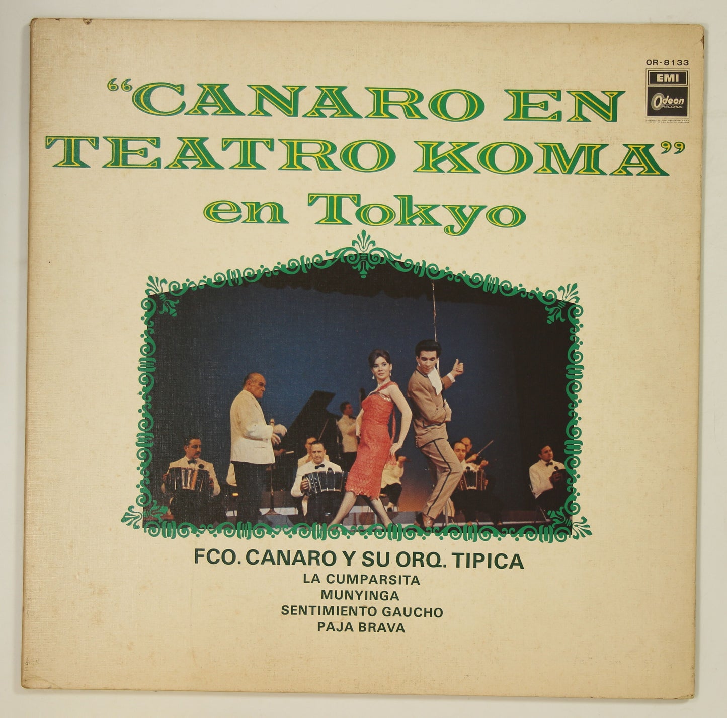 フランシスコ・カナロ FRANCISCO CANARO / 東京コマ劇場のカナロ CANARO EN TEATRO KOMA