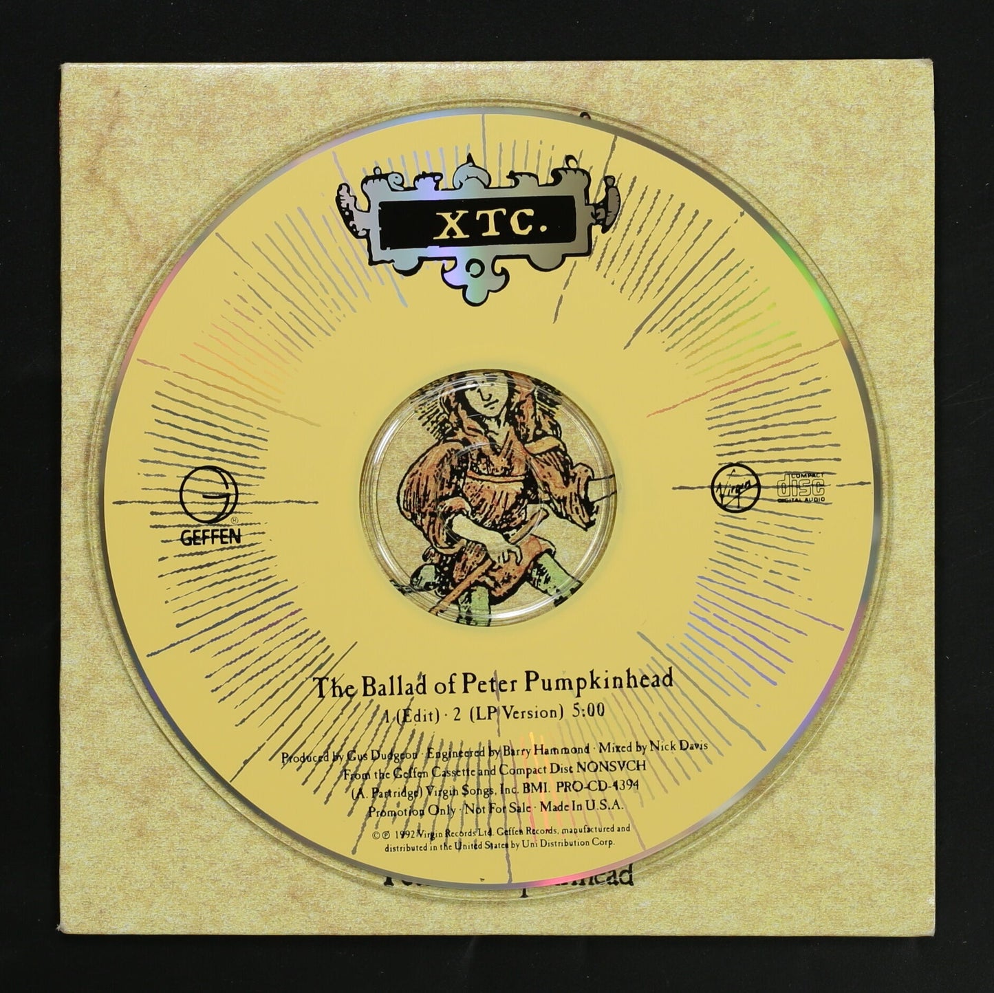 XTC / BALLAD OF PETER PUMPKINHEAD