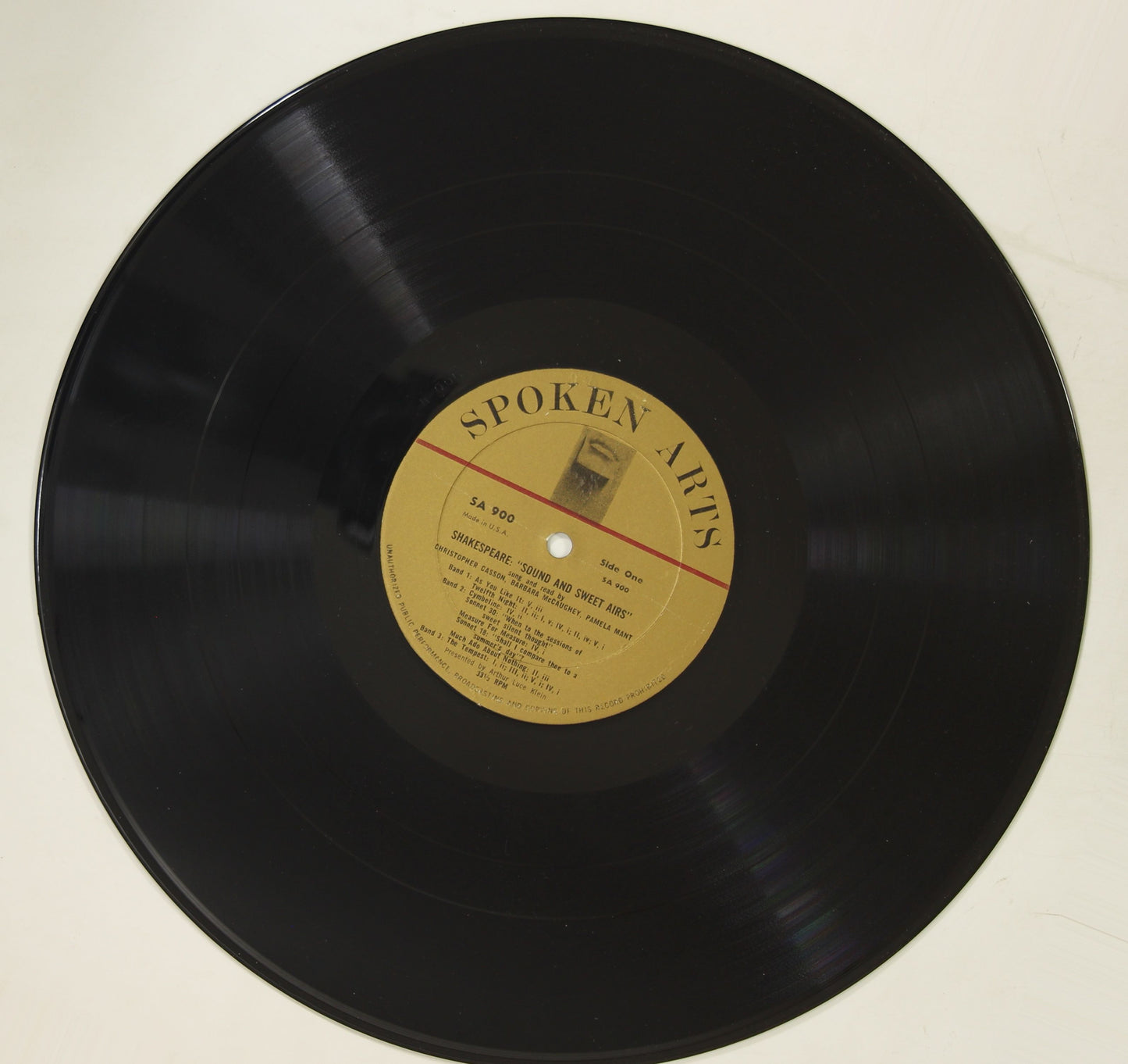 CHRISTOPHER CASSON他 / SOUNDS AND SWEET AIRS SONGS FROM SHAKESPEARE