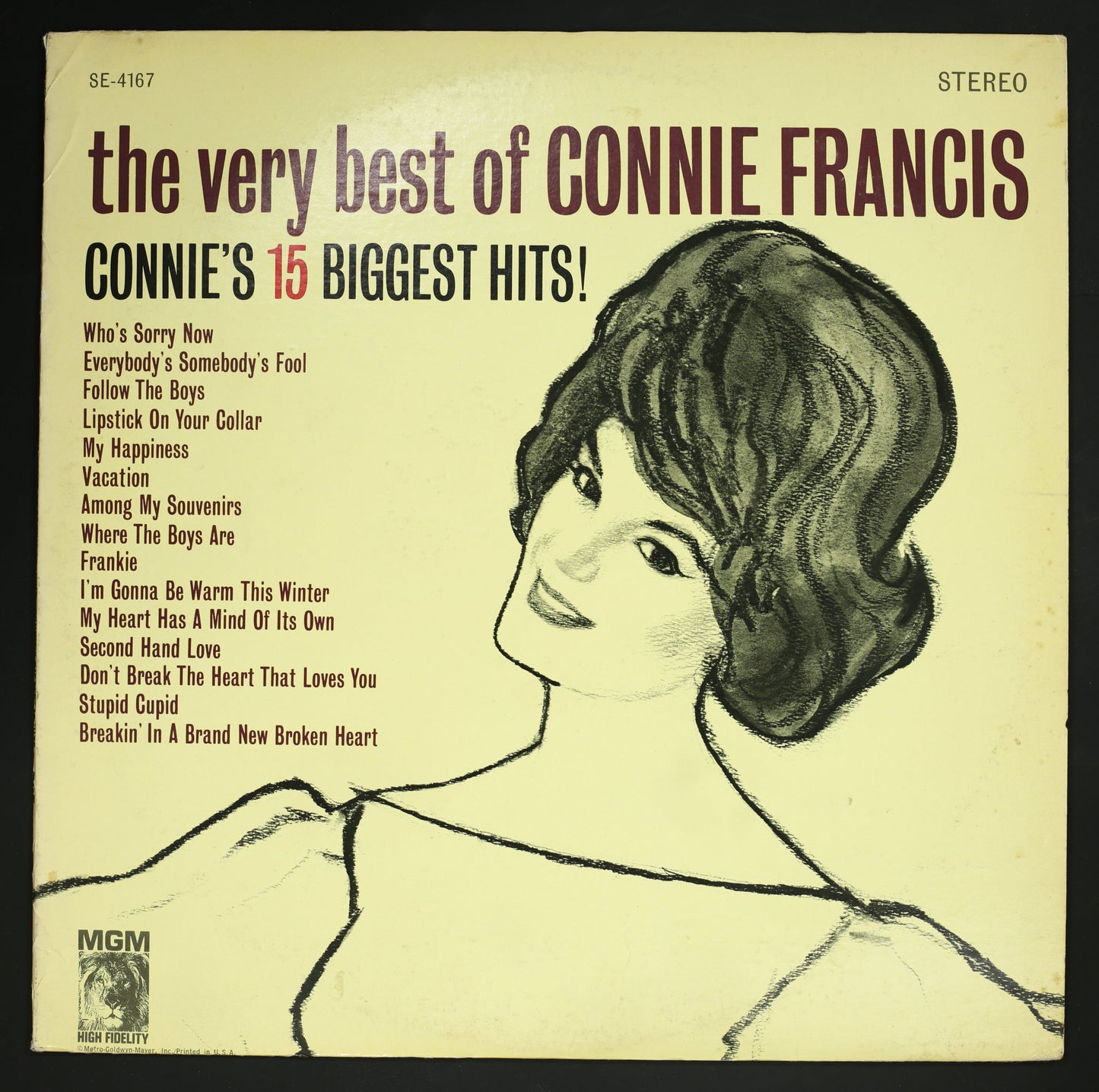 CONNIE FRANCIS / VERY BEST OF CONNIE FRANCIS