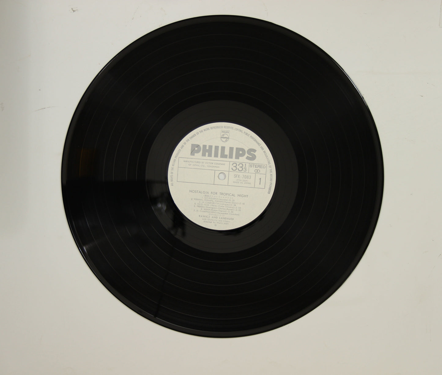 ラウイッツ&ランダーとトロピカル・マジック・オーケストラ / 郷愁のトロピカルナイト