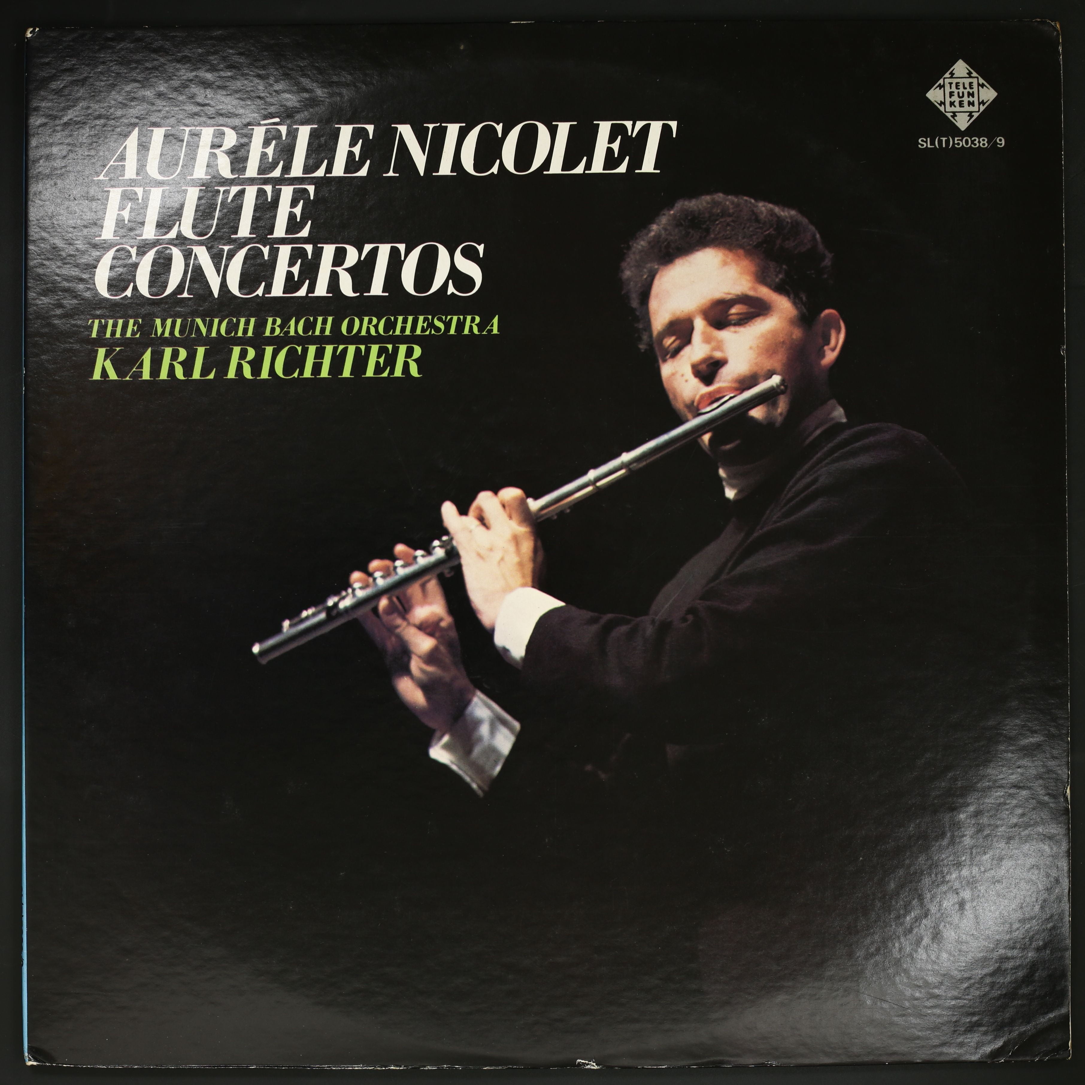オーレル・ニコレ,カール・リヒター,ミュンヘン・バッハ管 / フルート協奏曲集 かすみレコード