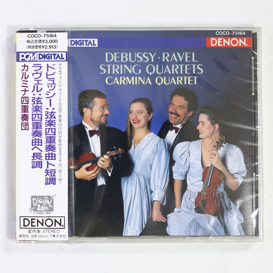 カルミナ四重奏団 / ドビュッシー,ラヴェル:弦楽四重奏曲