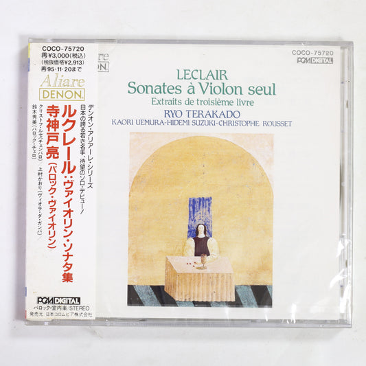 寺神戸亮 / ルクレール:ヴァイオリン・ソナタ集