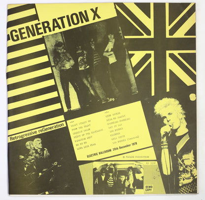 Generation X / Retrogressive Regeneration