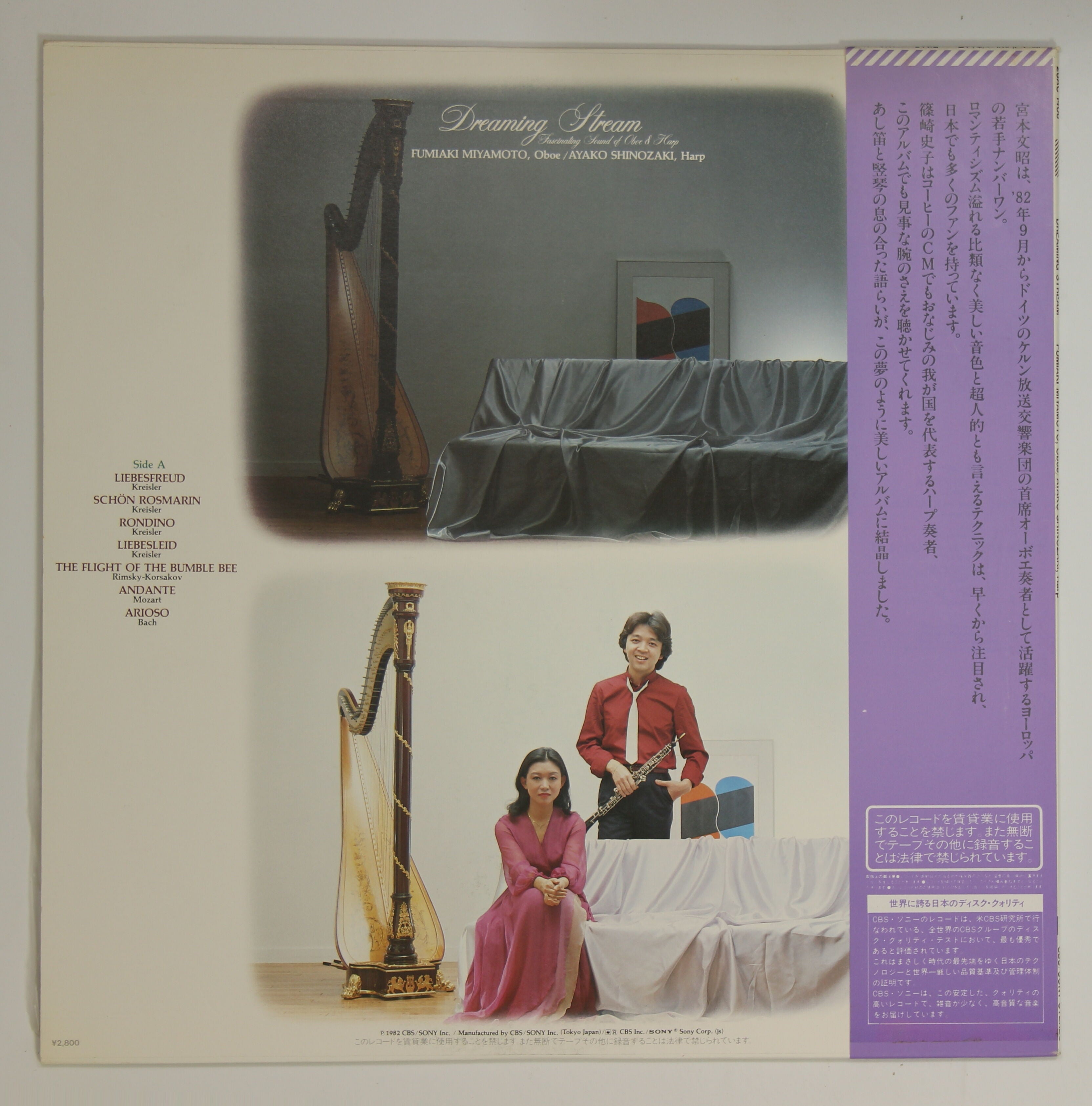 宮本文昭, 篠崎史子 / ドリーミング・ストリーム – かすみレコード