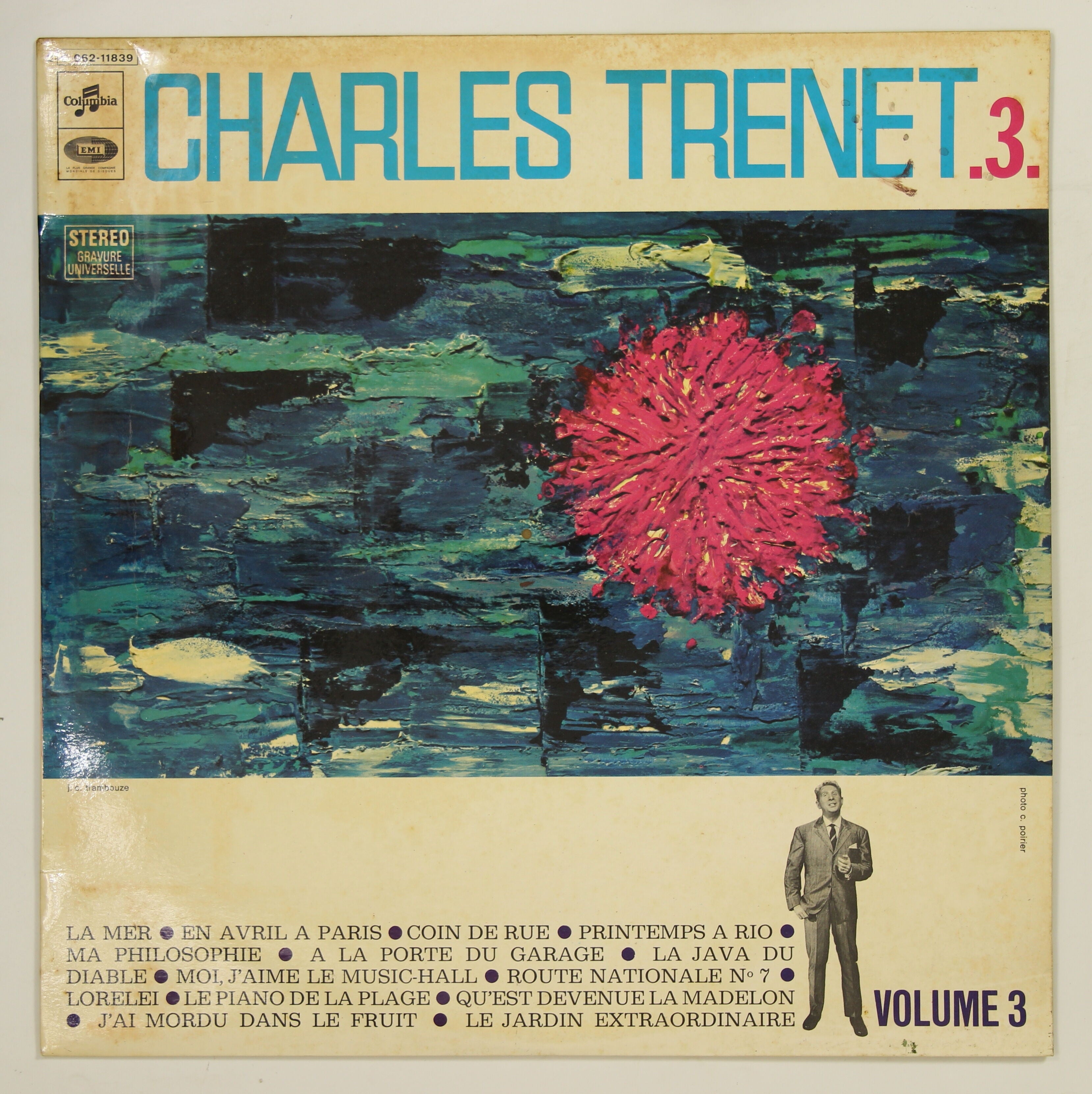 シャルル・トレネ CHARLES TRENET / VOLUME 3 – かすみレコード