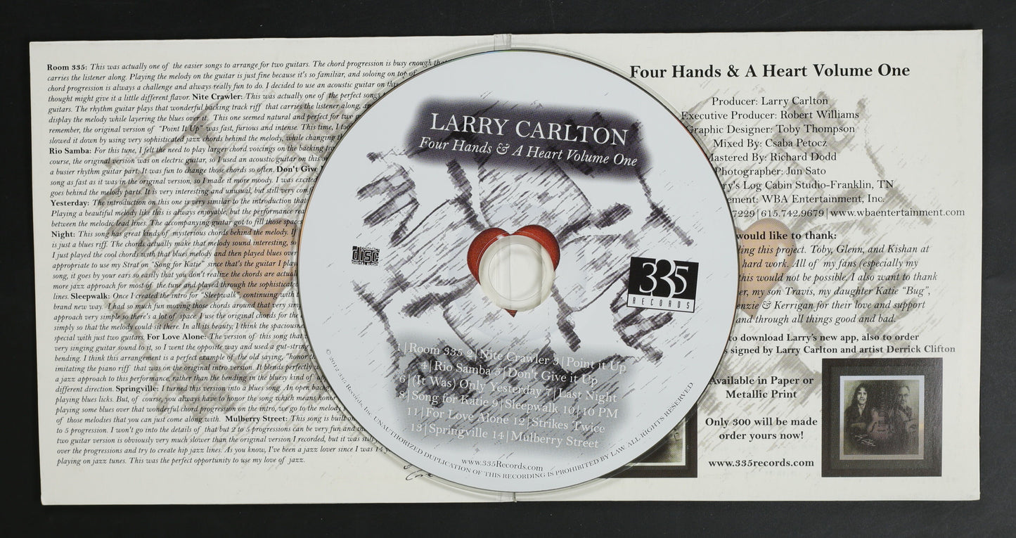 LARRY CARLTON / FOUR HANDS & A HEART, VOLUME ONE