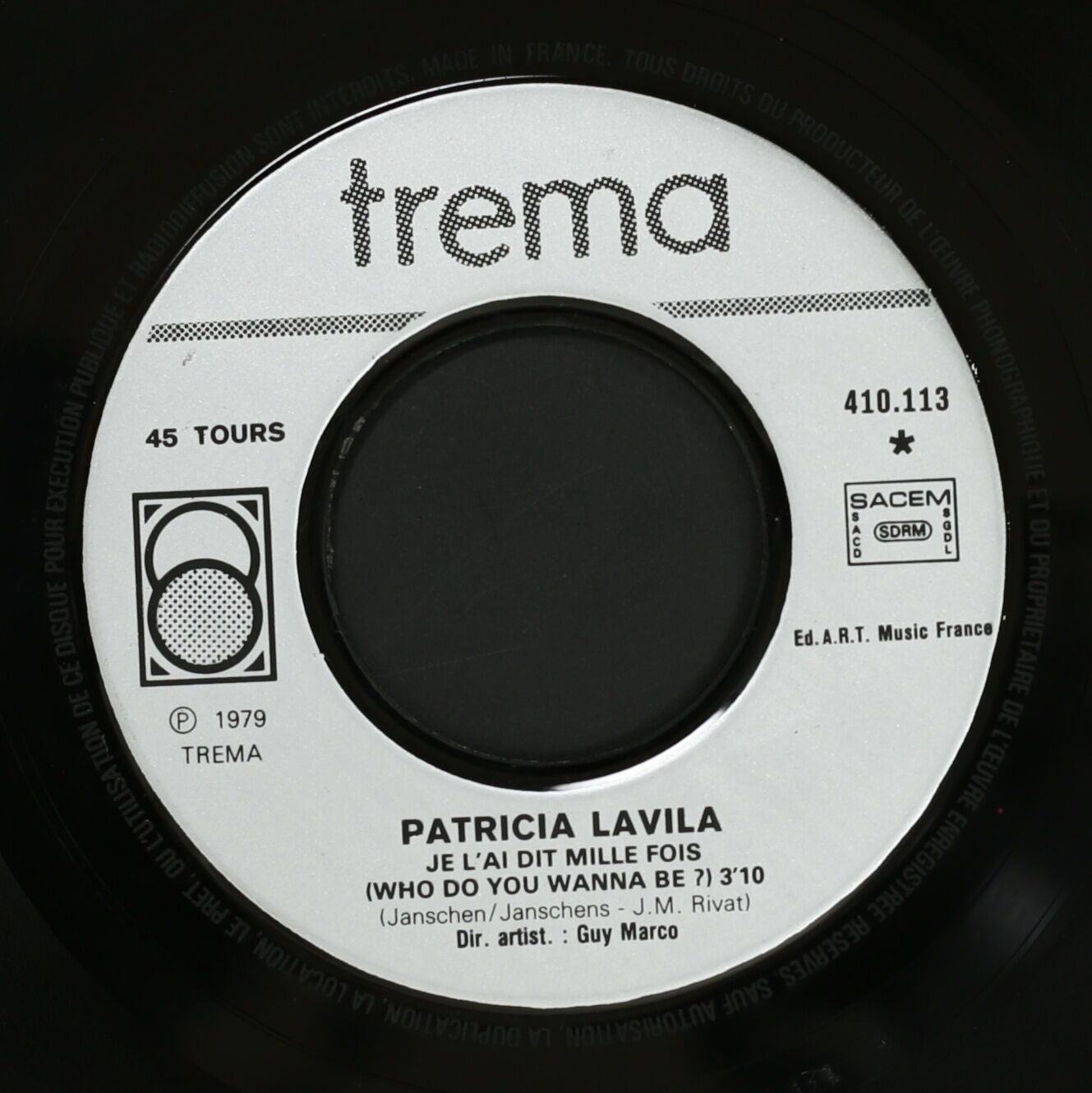 パトリシア・ラヴィア PATRICIA LAVILA / JE L'AI DIT MILLE FOIS