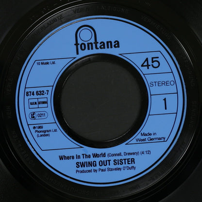 SWING OUT SISTER / WHERE IN THE WORLD