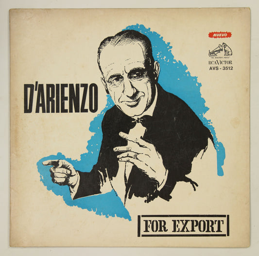 フアン・ダリエンソ JUAN D'ARIENZO / D'ARIENZO FOR EXPORT