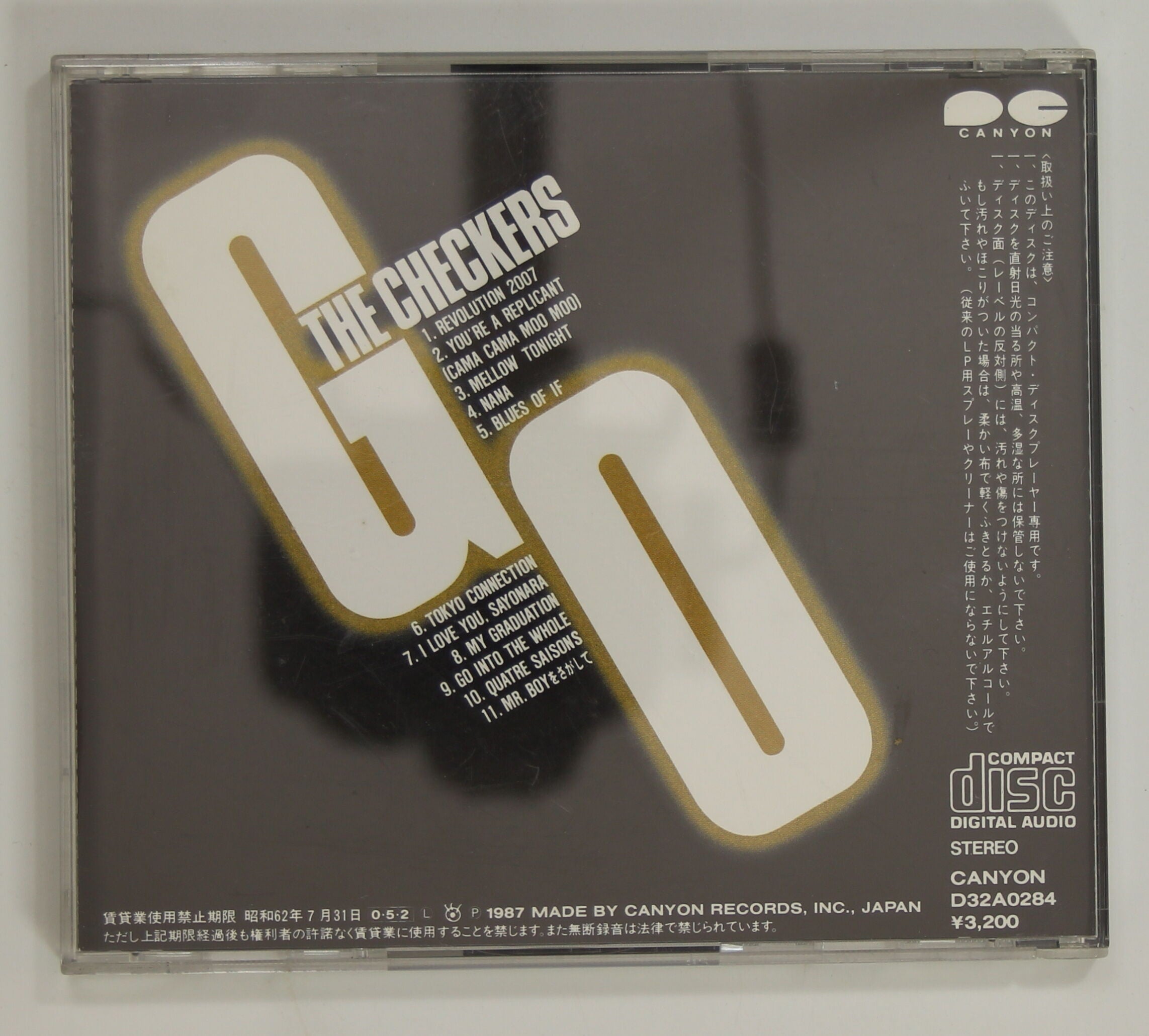 チェッカーズ / Go – かすみレコード