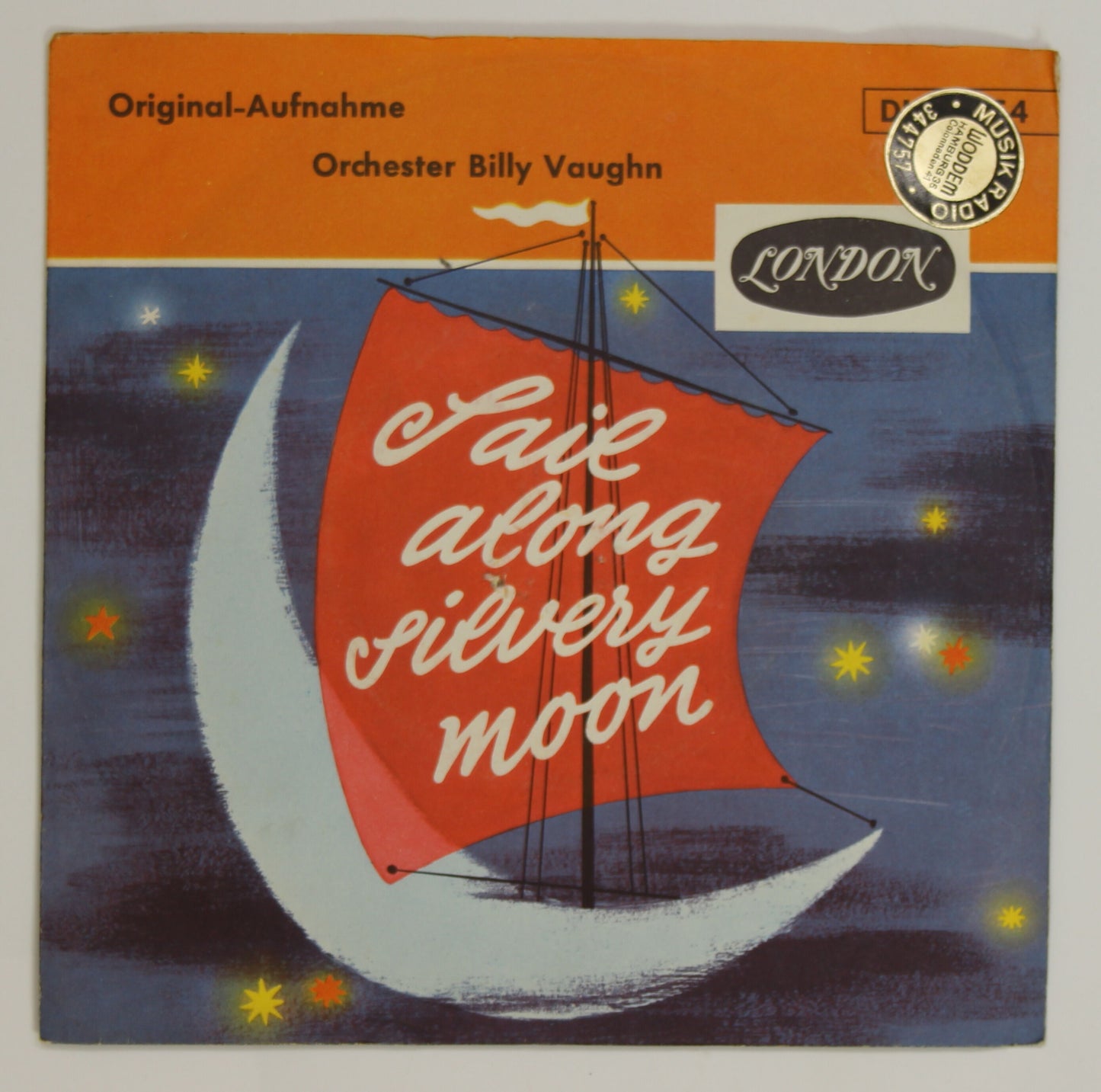 Orchester Billy Vaughn ビリー・ヴォーン / Sail Along Silvery Moon