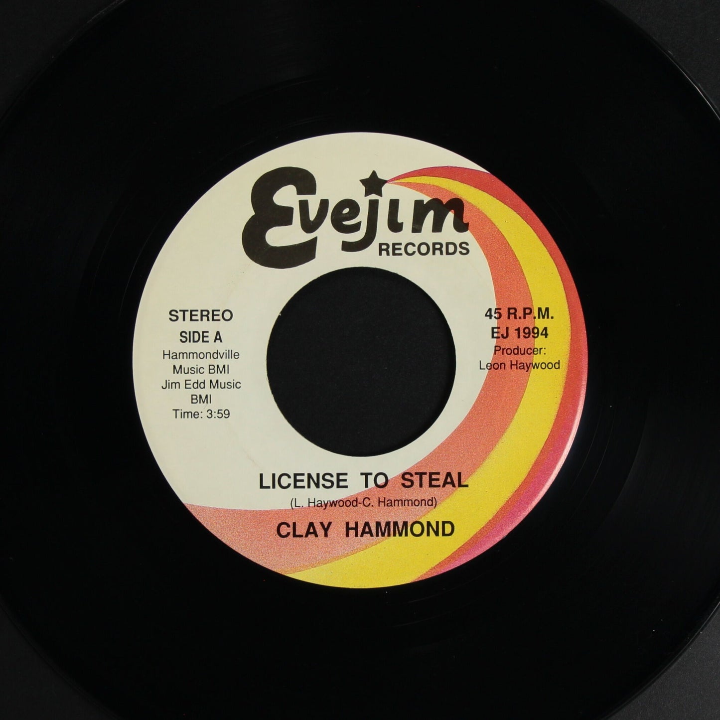 CLAY HAMMOND / LICENSE TO STEAL