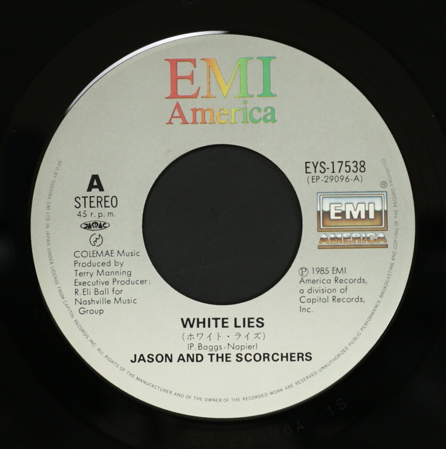 ジェイソン&ザ・スコーチャーズ JASON AND THE SCORCHERS / ホワイト・ライズ WHITE LIES