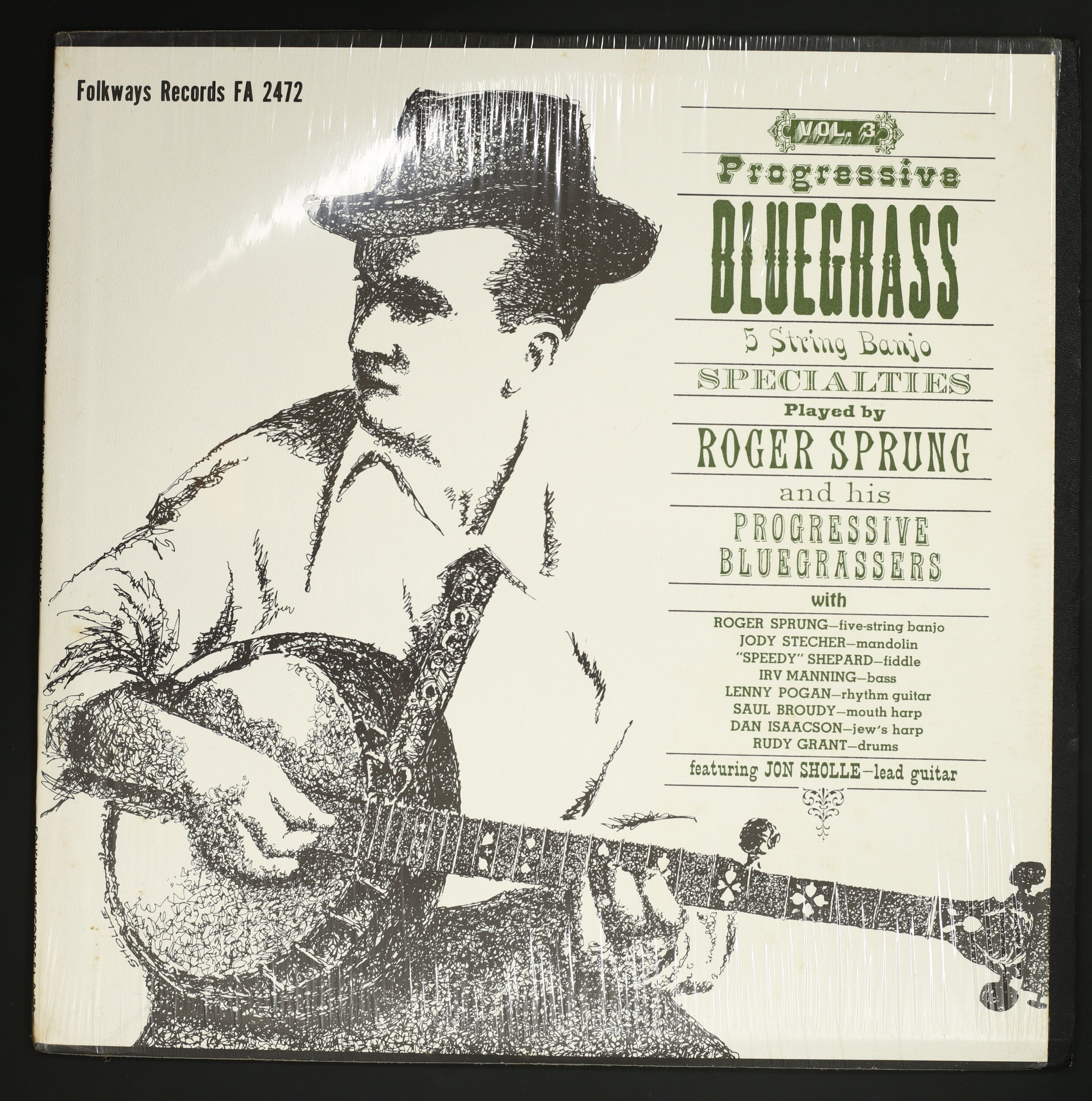 Progressive Bluegrass ROGER SPRUNG / PROGRESSIVE BLUEGRASS VOL. 3 – かすみレコード