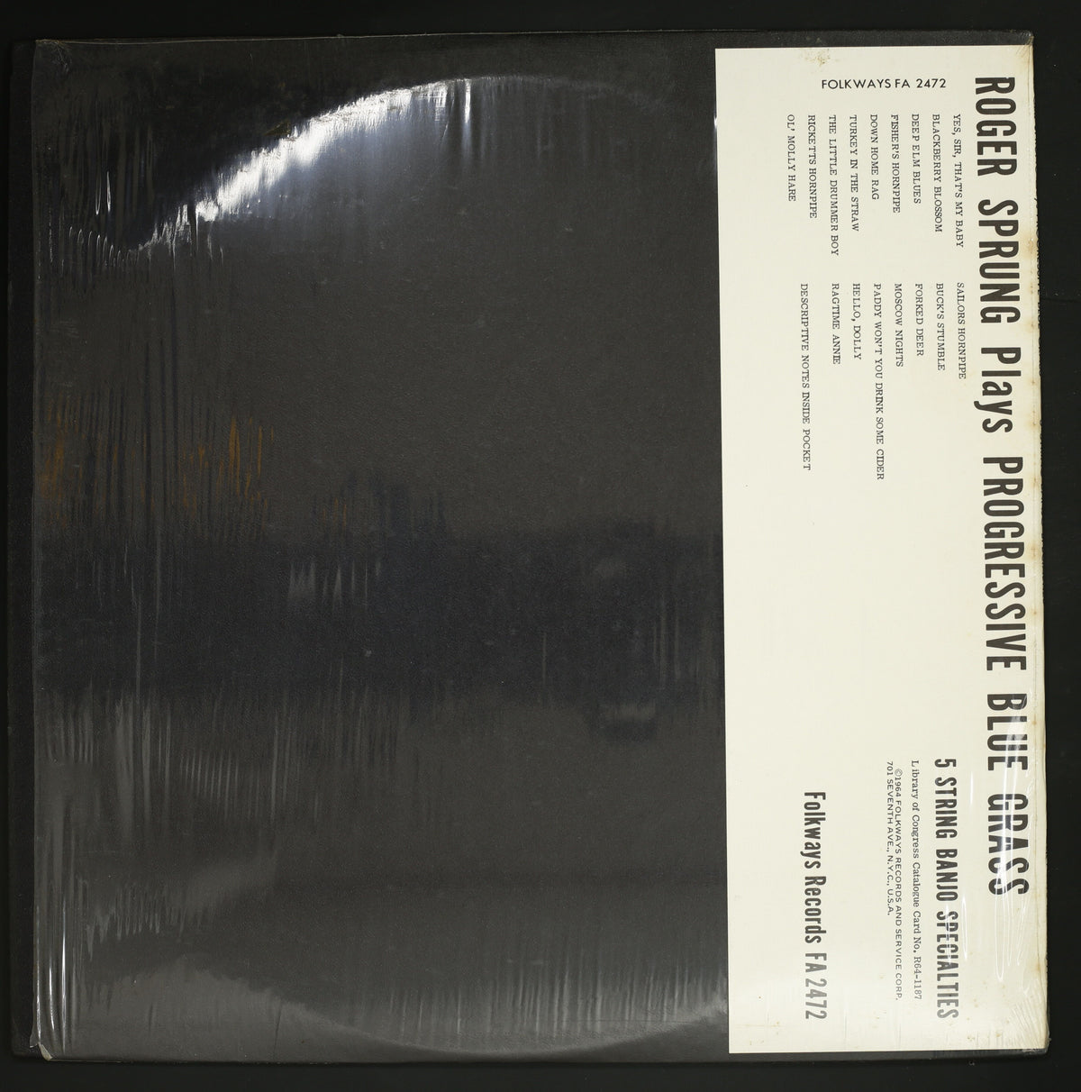 Progressive Bluegrass ROGER SPRUNG / PROGRESSIVE BLUEGRASS VOL. 3 – かすみレコード