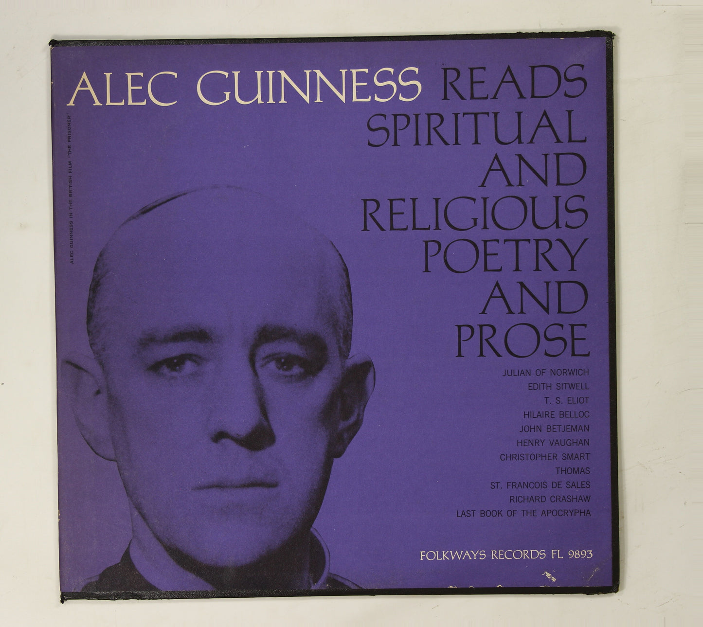 ALEC GUINNESS / READS SPIRITUAL AND RELIGIOUS POETRY AND PROSE