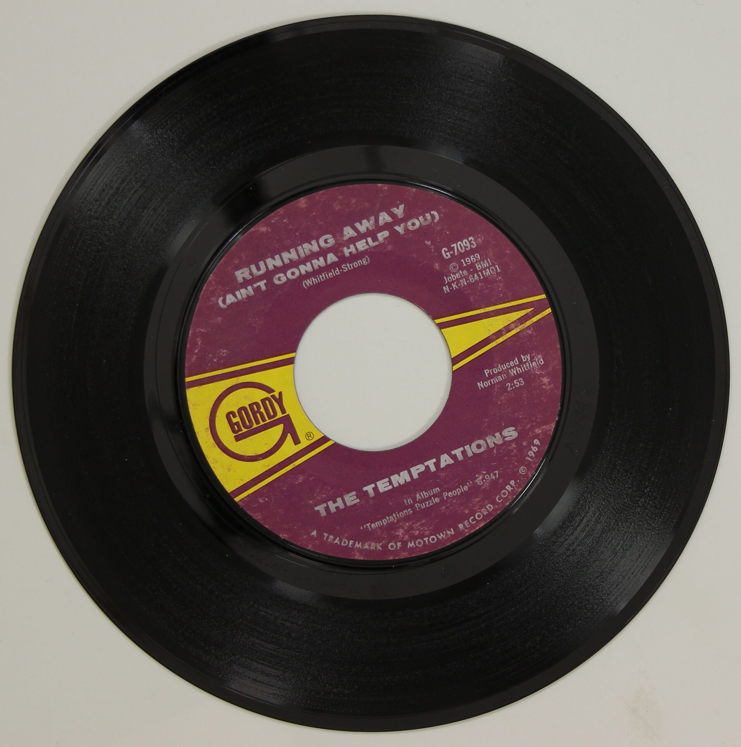The Temptations / I Can't Get Next To You – かすみレコード