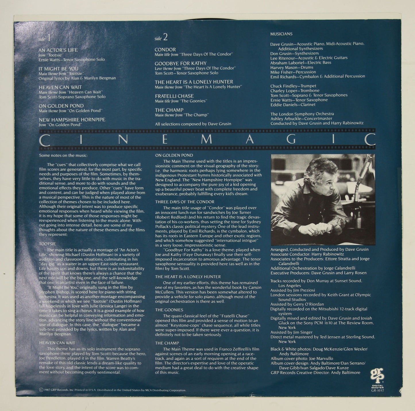 DAVE GRUSIN / CINEMAGIC