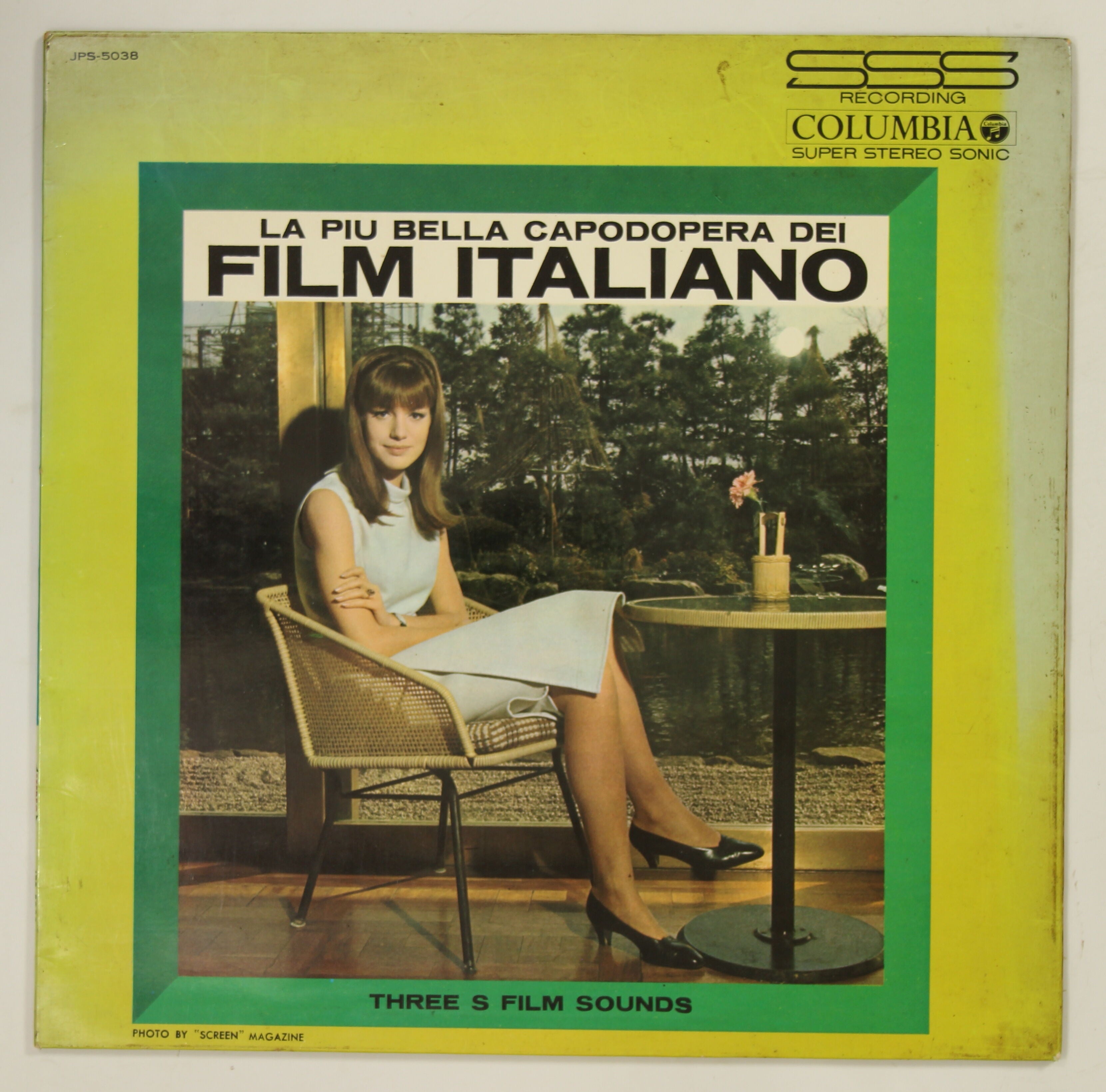 イタリア映画音楽集ANGEL BOOKS 13　ソノシートアルバム　LP33回転 イタリア オペラ アリア名曲集 ソプラノ（3）＜改訂版＞ ／ ドレミ楽譜