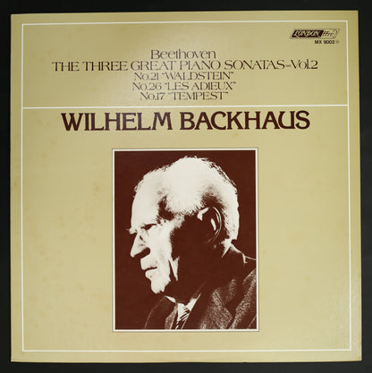 ウィルヘルム・バックハウス / ベートーヴェン:3大ピアノ・ソナタ第2集