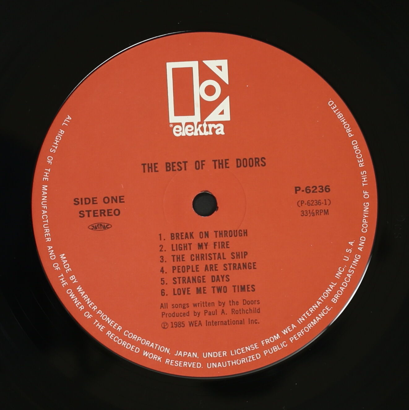 DOORS / ベスト・オブ・ドアーズ BEST OF THE DOORS