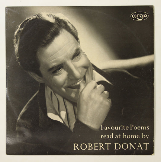 ROBERT DONAT / FAVOURITE POEMS READ AT HOME BY ROBERT DONAT