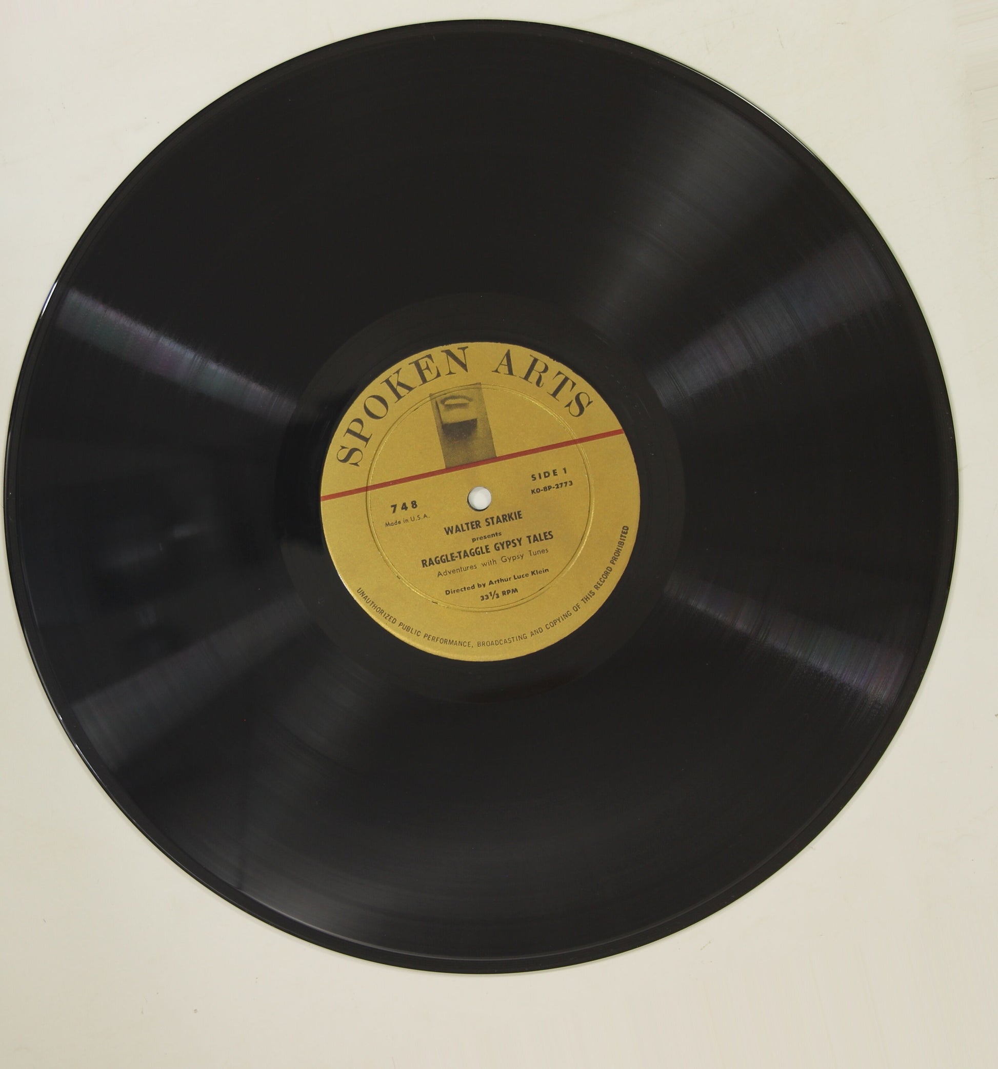 WALTER STARKIE / RAGGLE-TAGGLE GYPSY TALES – かすみレコード