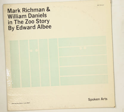 MARK RICHMAN, WILLIAM DANIELS / ZOO STORY BY EDWARD ALBEE
