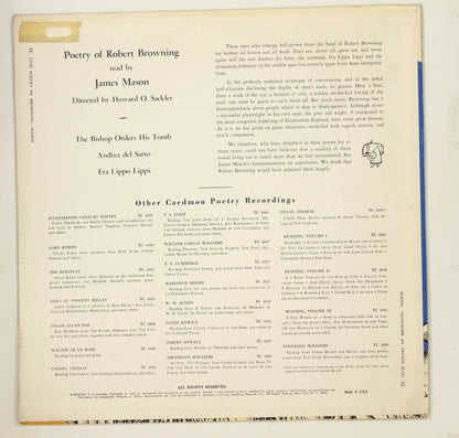 JAMES MASON / POETRY OF BROWNING