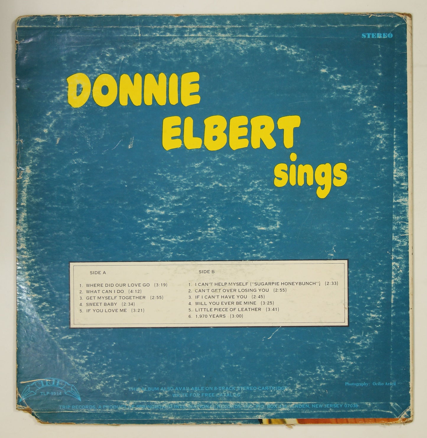 DONNIE ELBERT / SINGS